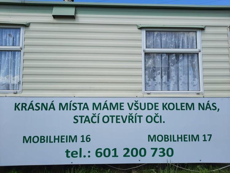 Mobilheim 16 A 17 - Vyrovicka Prehrada Vyr 호텔 Vyrovice 외부 사진